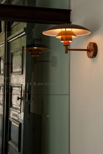 Lampa ścienna PH - Brushed copper - Louis Poulsen