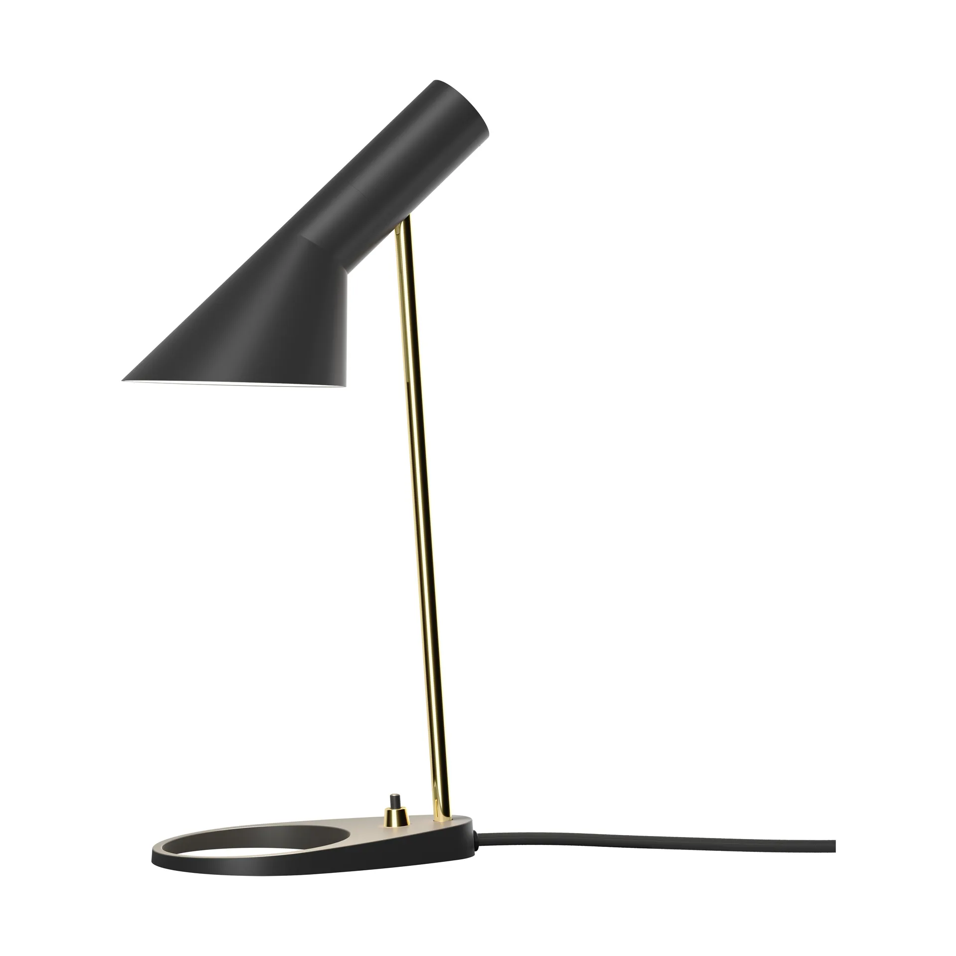 Lampa stołowa AJ MINI, Brass-black Louis Poulsen