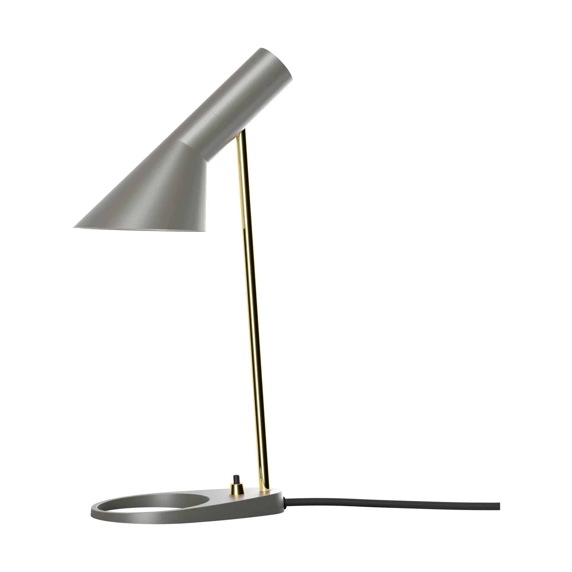 Lampa stołowa AJ MINI, Brass-warm grey Louis Poulsen