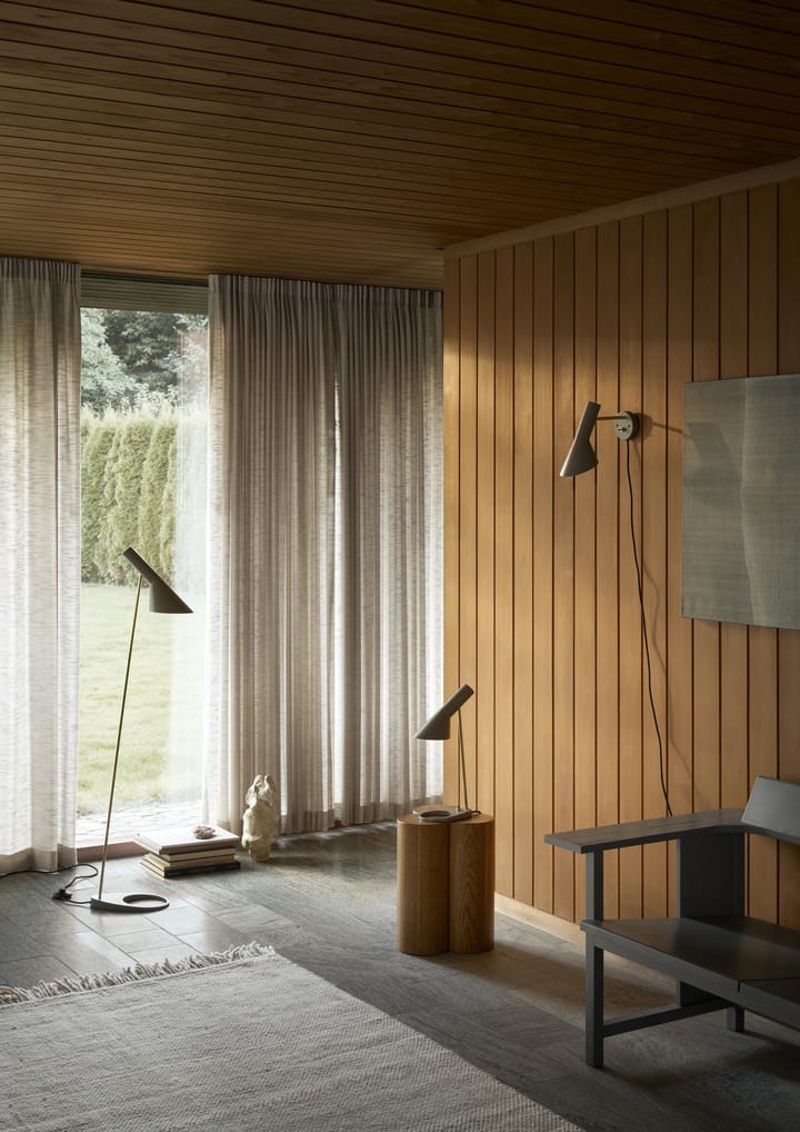 Lampa stołowa AJ MINI, Brass-warm grey Louis Poulsen