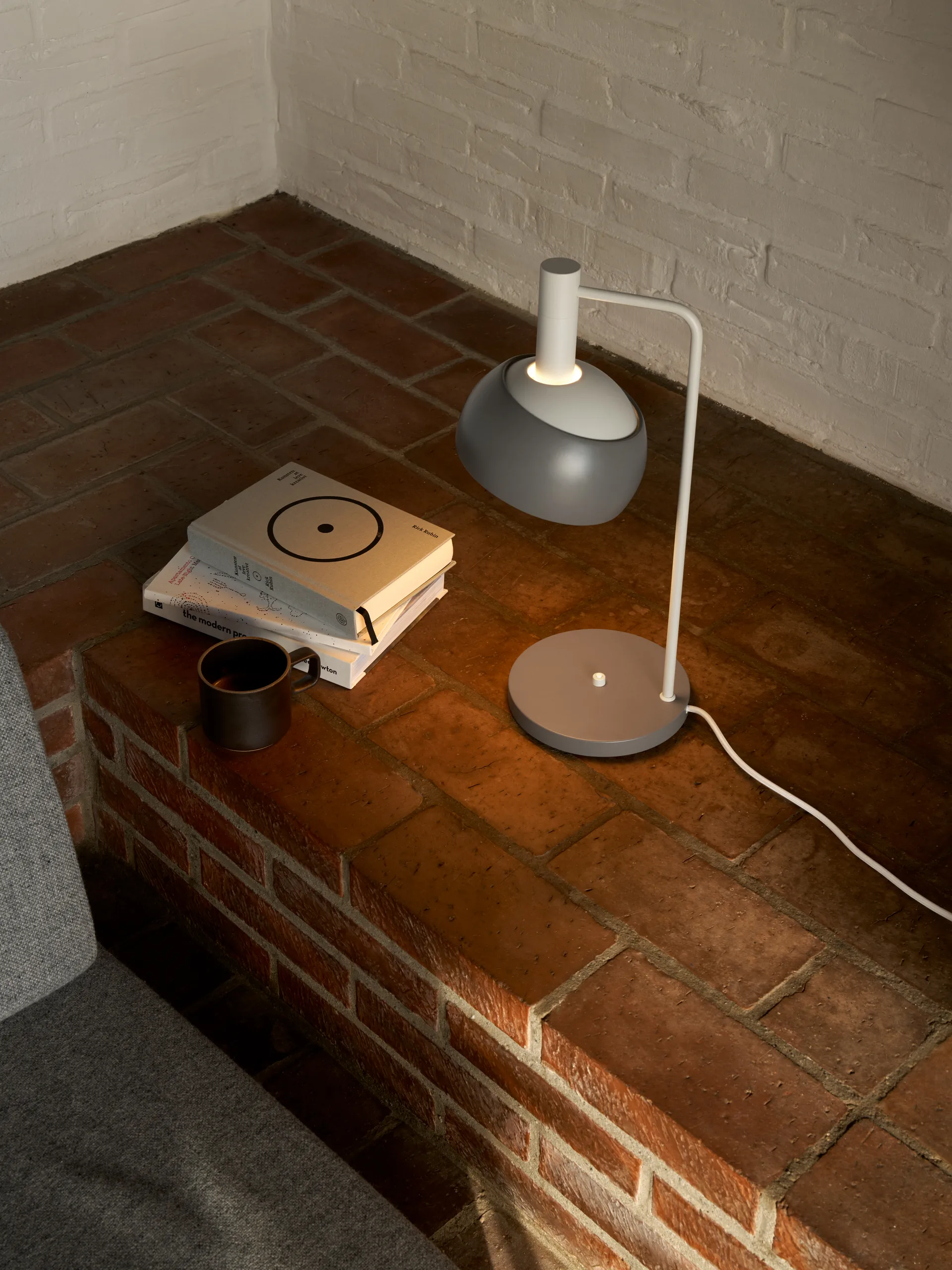 Lampa stołowa FJ Elements Ø17,5 cm, Original grey Louis Poulsen