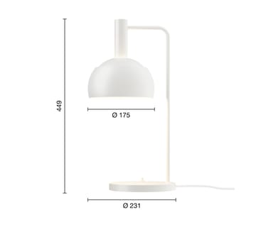 Lampa stołowa FJ Elements Ø17,5 cm - White - Louis Poulsen