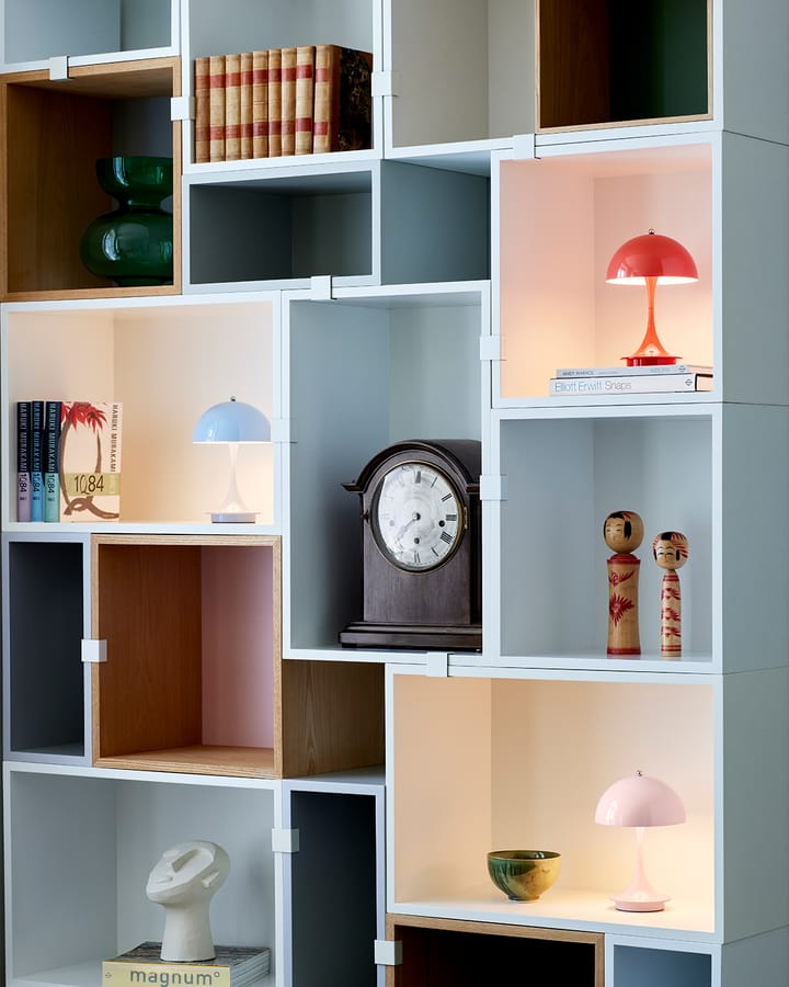 Lampa stołowa Panthella 160 portable, Jasnoniebieski Louis Poulsen