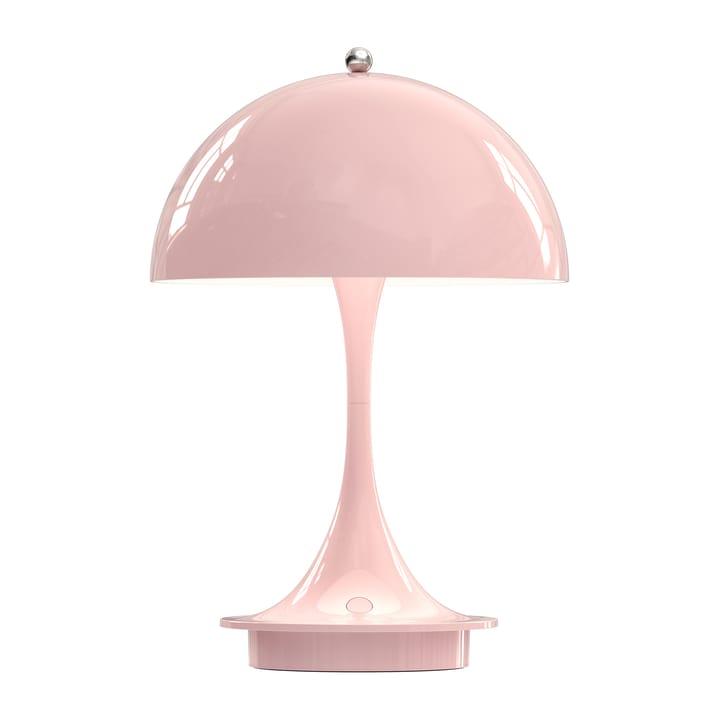 Lampa stołowa Panthella 160 portable - Jasny róż - Louis Poulsen