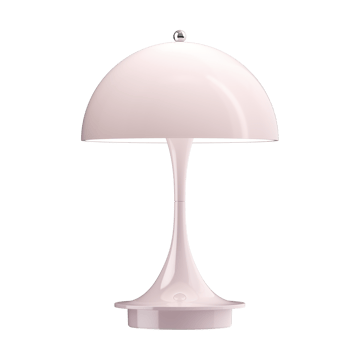 Lampa stołowa Panthella 160 portable - Pale rose - Louis Poulsen