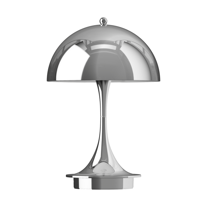 Lampa stołowa Panthella 160 Portable v3, Chrome Louis Poulsen