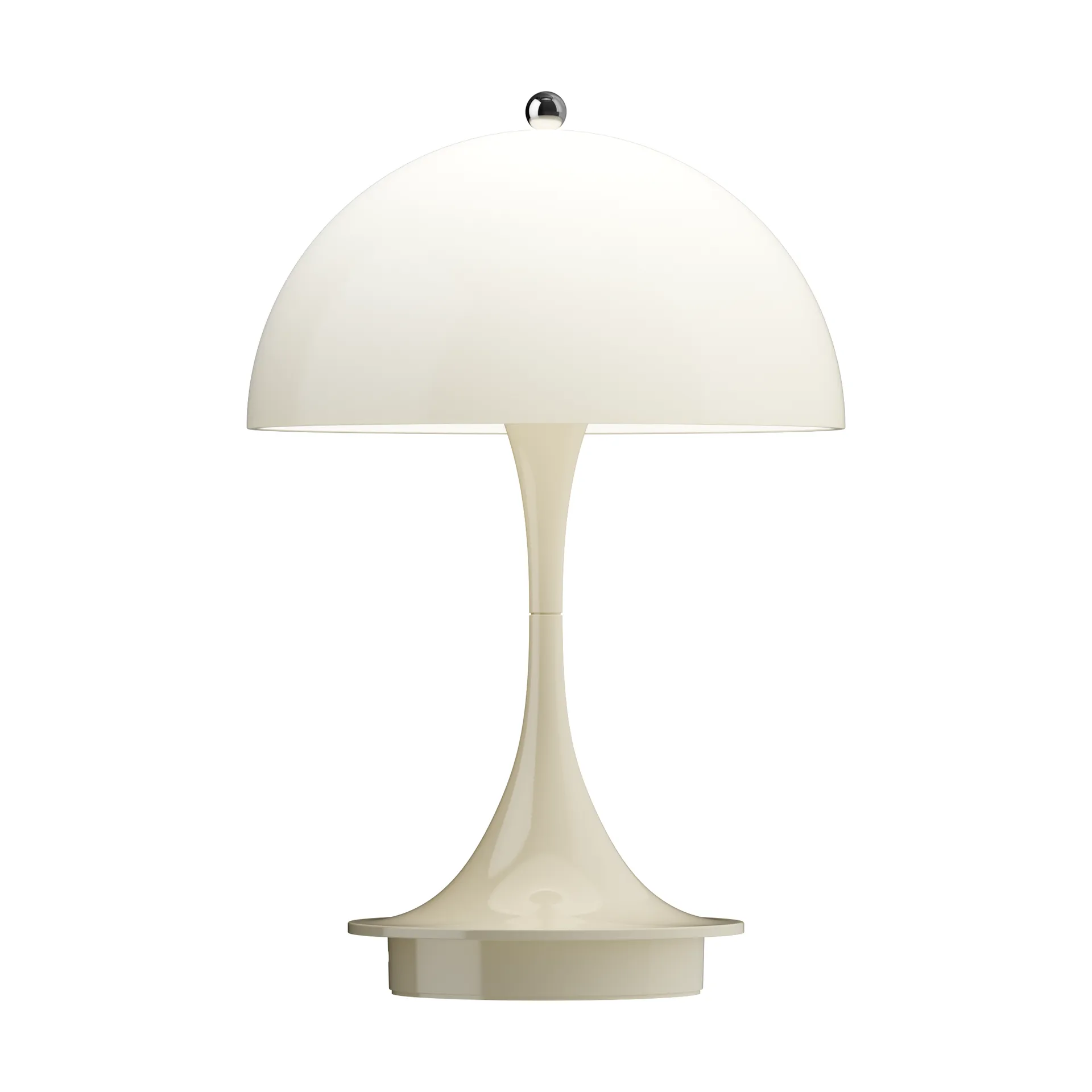 Lampa stołowa Panthella 160 Portable v3, Opal beige Louis Poulsen
