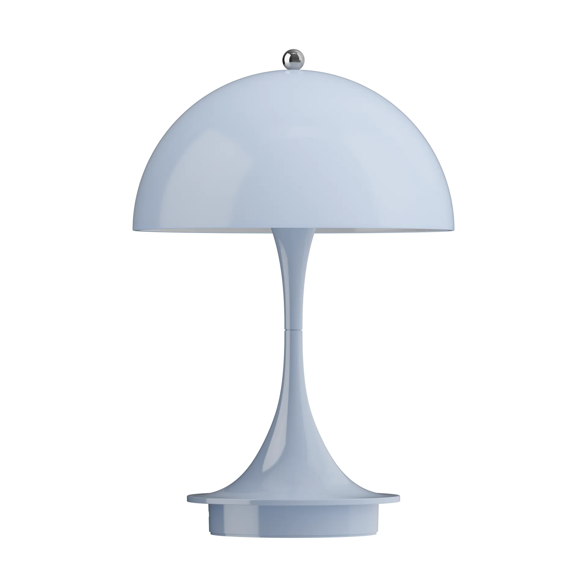 Lampa stołowa Panthella 160 Portable v3, Opal pale blue Louis Poulsen