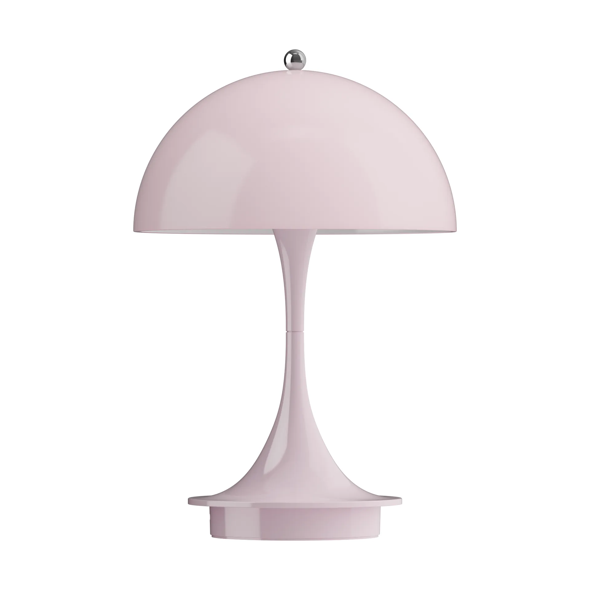 Lampa stołowa Panthella 160 Portable v3, Opal pale rose Louis Poulsen