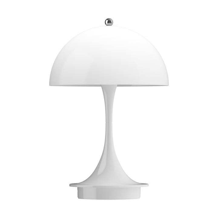 Lampa stołowa Panthella 160 Portable v3, Opal white Louis Poulsen