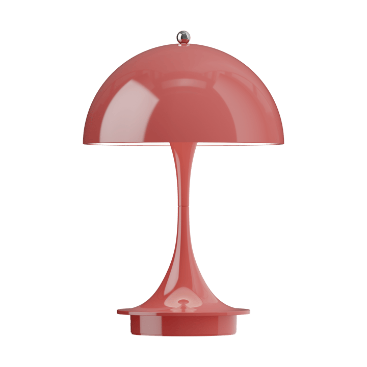 Lampa stołowa Panthella 160 Portable v3 - Opaque coral - Louis Poulsen