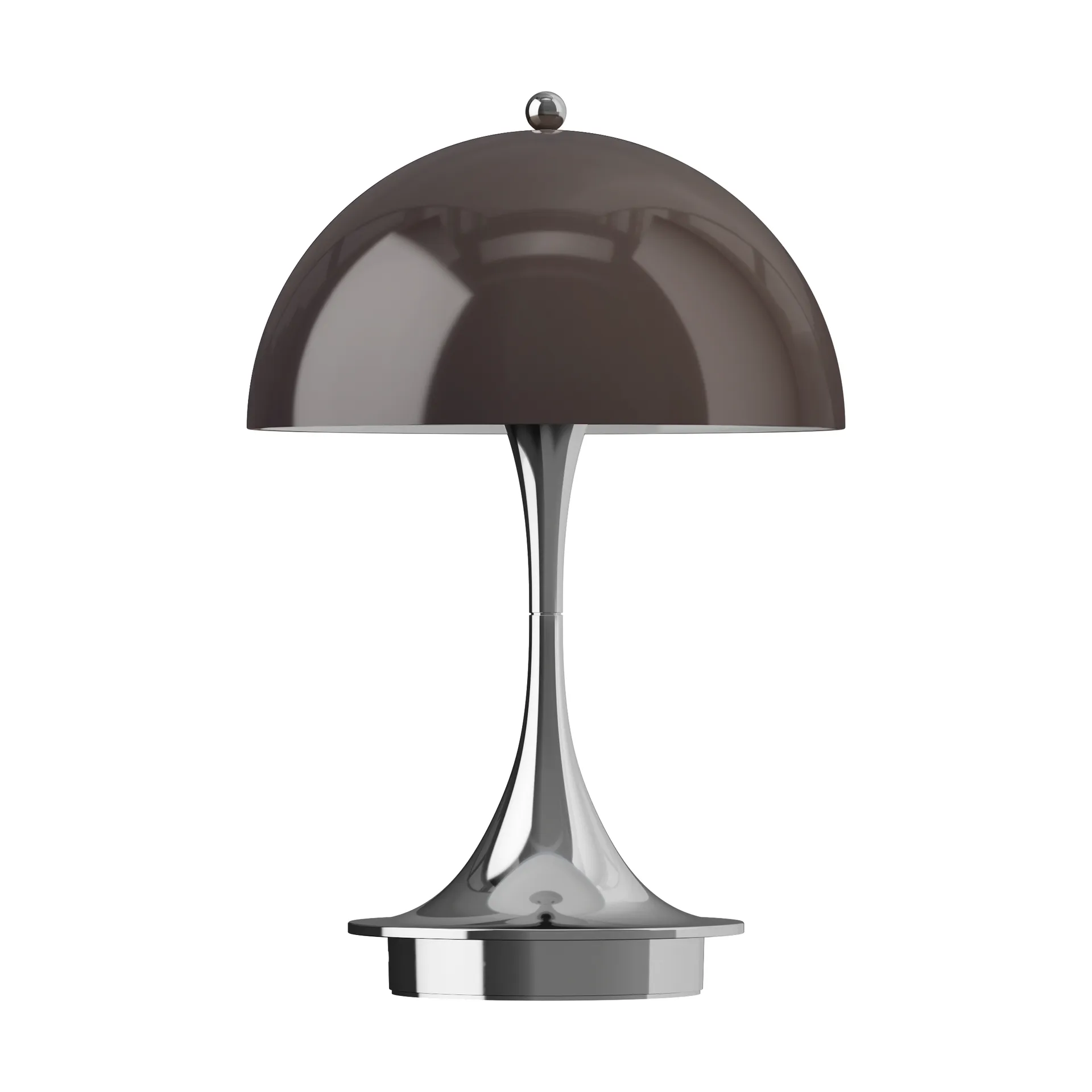 Lampa stołowa Panthella 160 Portable v3, Original Opal Brown Louis Poulsen