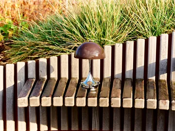 Lampa stołowa Panthella 160 Portable v3 - Original Opal Brown - Louis Poulsen