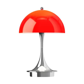 Lampa stołowa Panthella 160 Portable v3 - Original Opal Red - Louis Poulsen