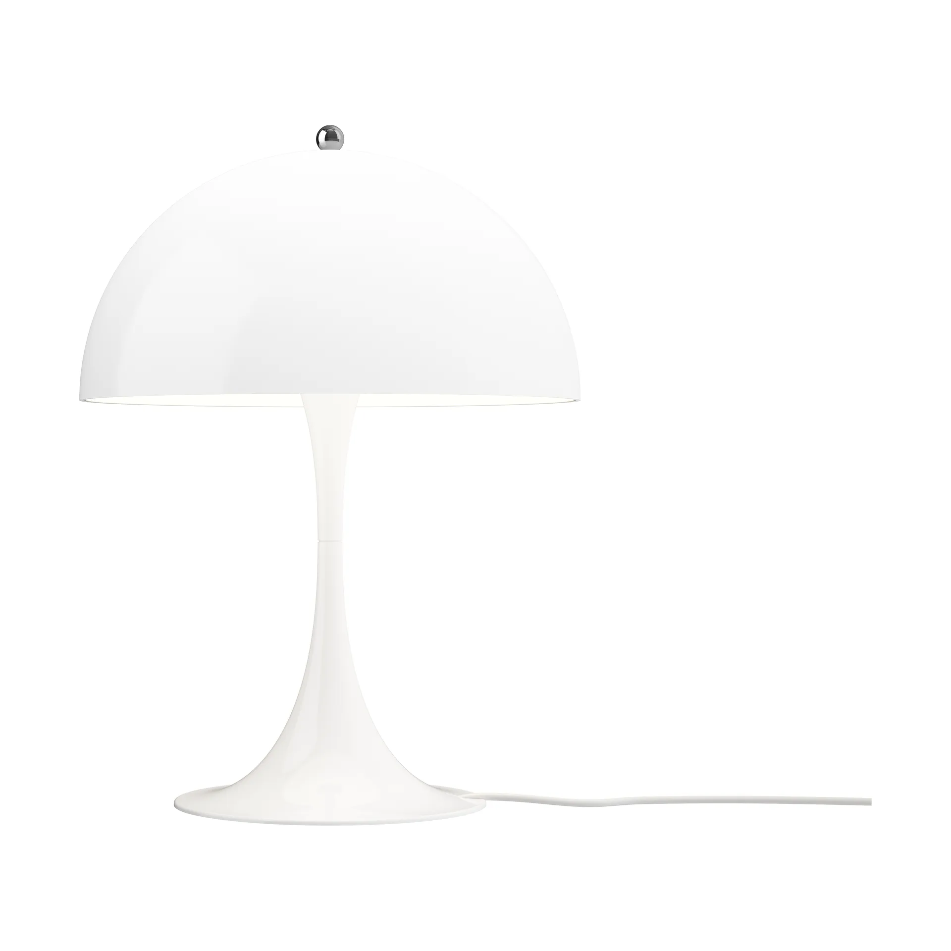 Lampa stołowa Panthella 320, Opal white Louis Poulsen