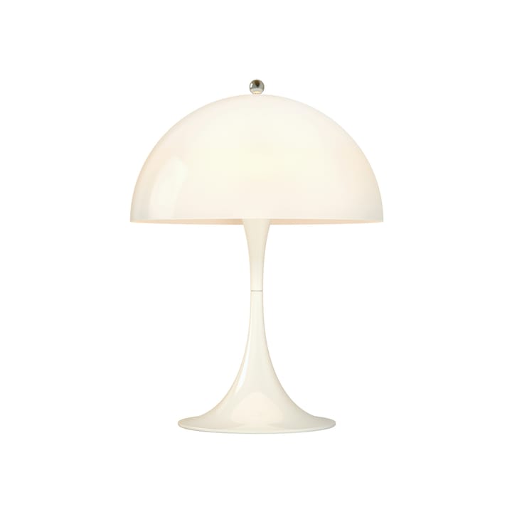 Lampa stołowa Panthella MINI - Białe szkło opalowe - Louis Poulsen