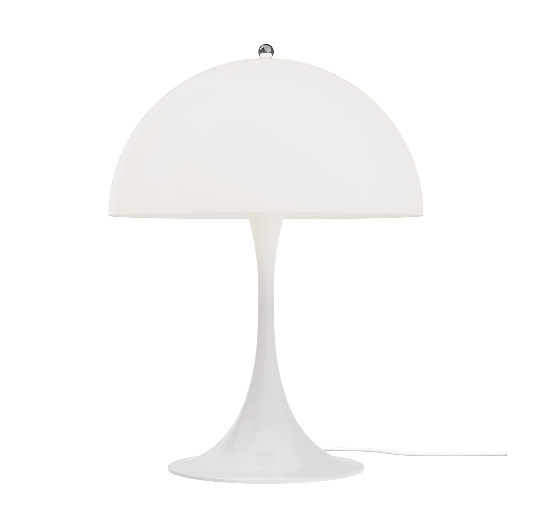 Lampa stołowa Panthella, V3, Opal whie Louis Poulsen