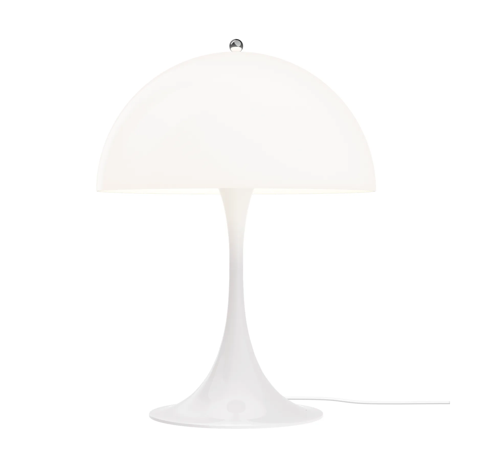Lampa stołowa Panthella, V3, Opal whie Louis Poulsen