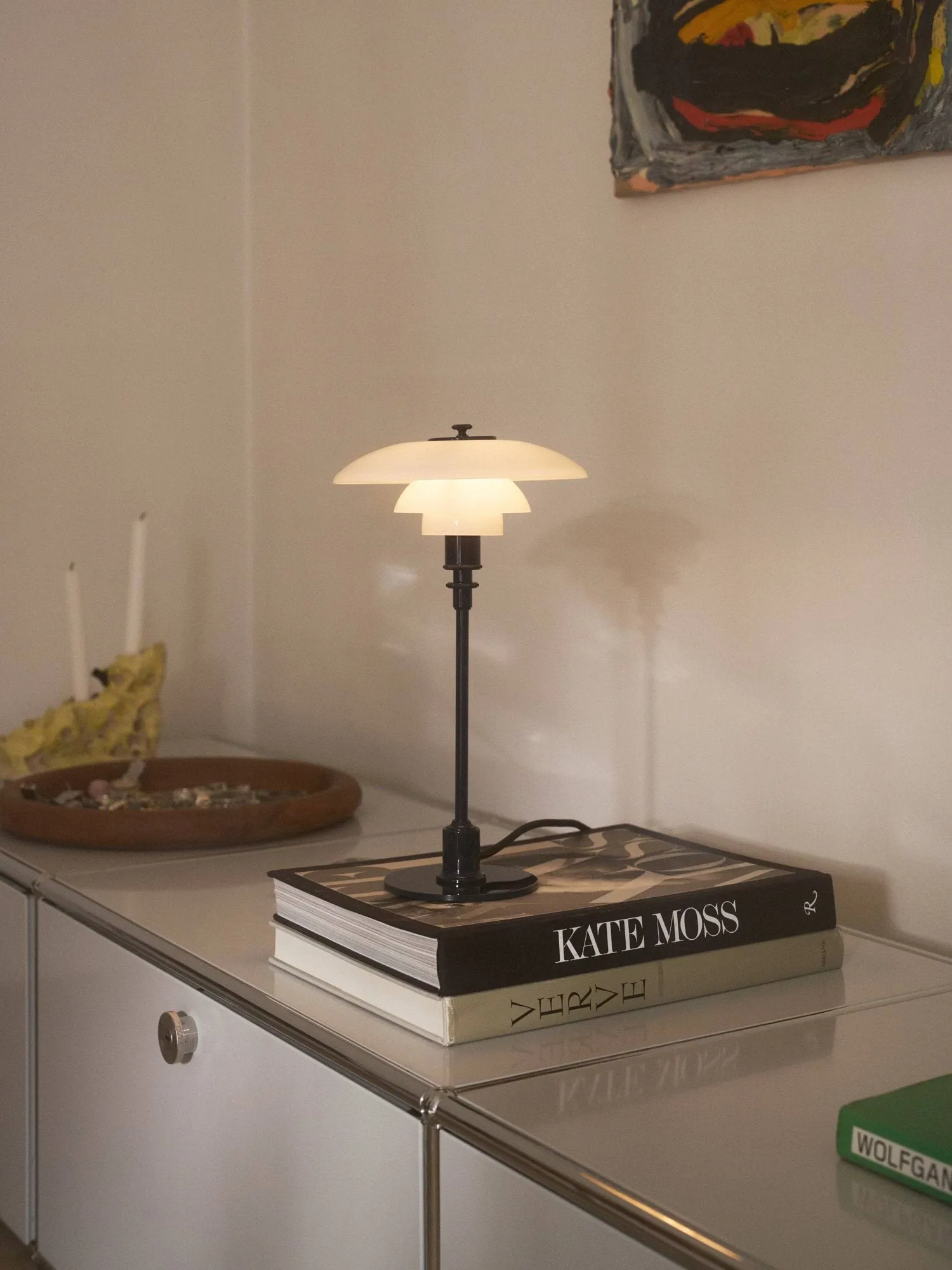 Lampa stołowa PH 2/1, Błyszcząca ciemna zieleń Louis Poulsen