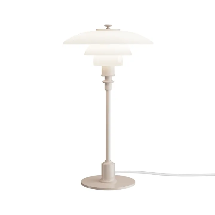 Lampa stołowa PH 2/1 - Błyszczący beż - Louis Poulsen