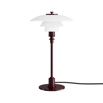 Lampa stołowa PH 2/1 - Błyszczący burgund - Louis Poulsen