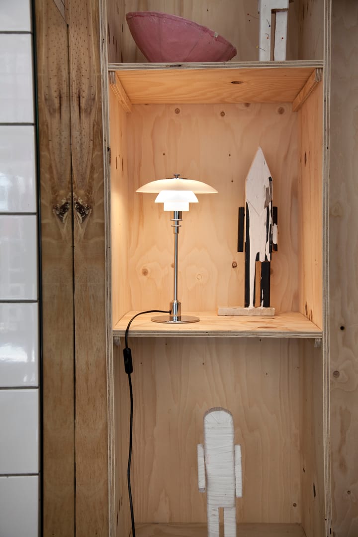 Lampa stołowa PH 2/1, Chrom Louis Poulsen