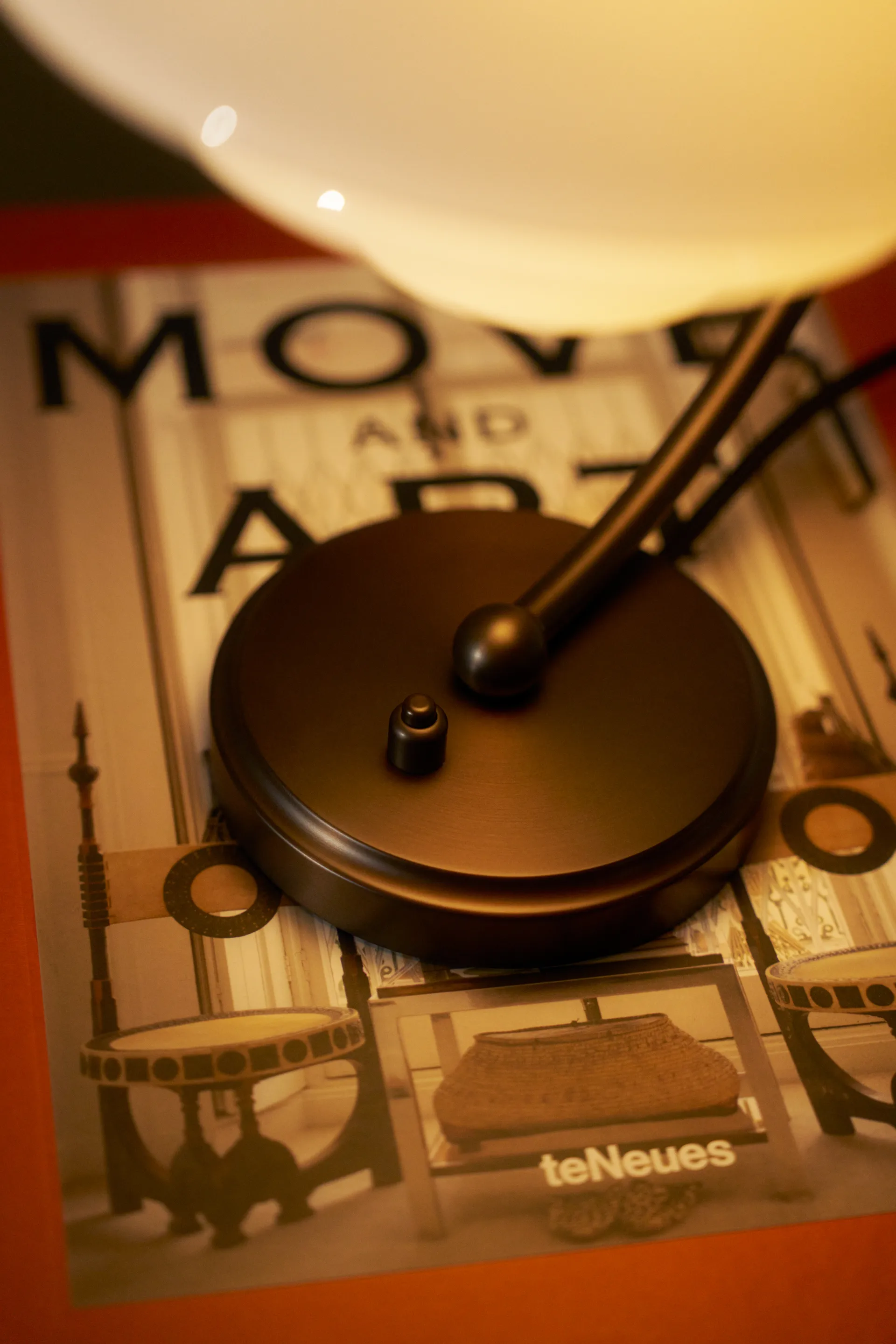 Lampa stołowa PH 2/2 Luna, Aged brass-szkło opalowe Louis Poulsen