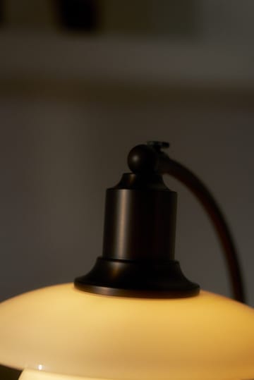 Lampa stołowa PH 2/2 Luna - Aged brass-szkło opalowe - Louis Poulsen