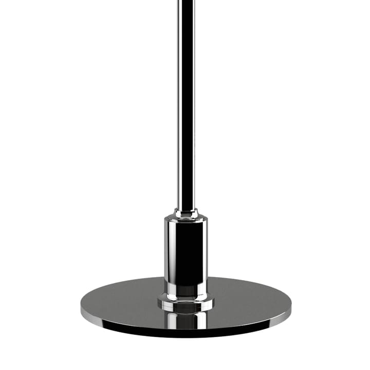 Lampa stołowa PH 3½-2½ ze szkła opalowego - Chrom - Louis Poulsen