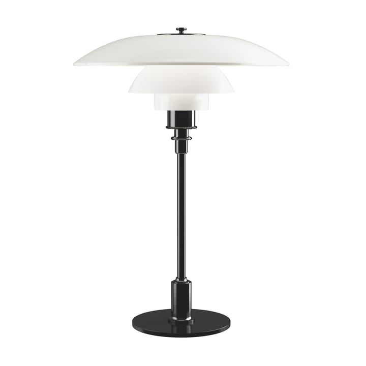Lampa stołowa PH 3½-2½ ze szkła opalowego - Czarny - Louis Poulsen