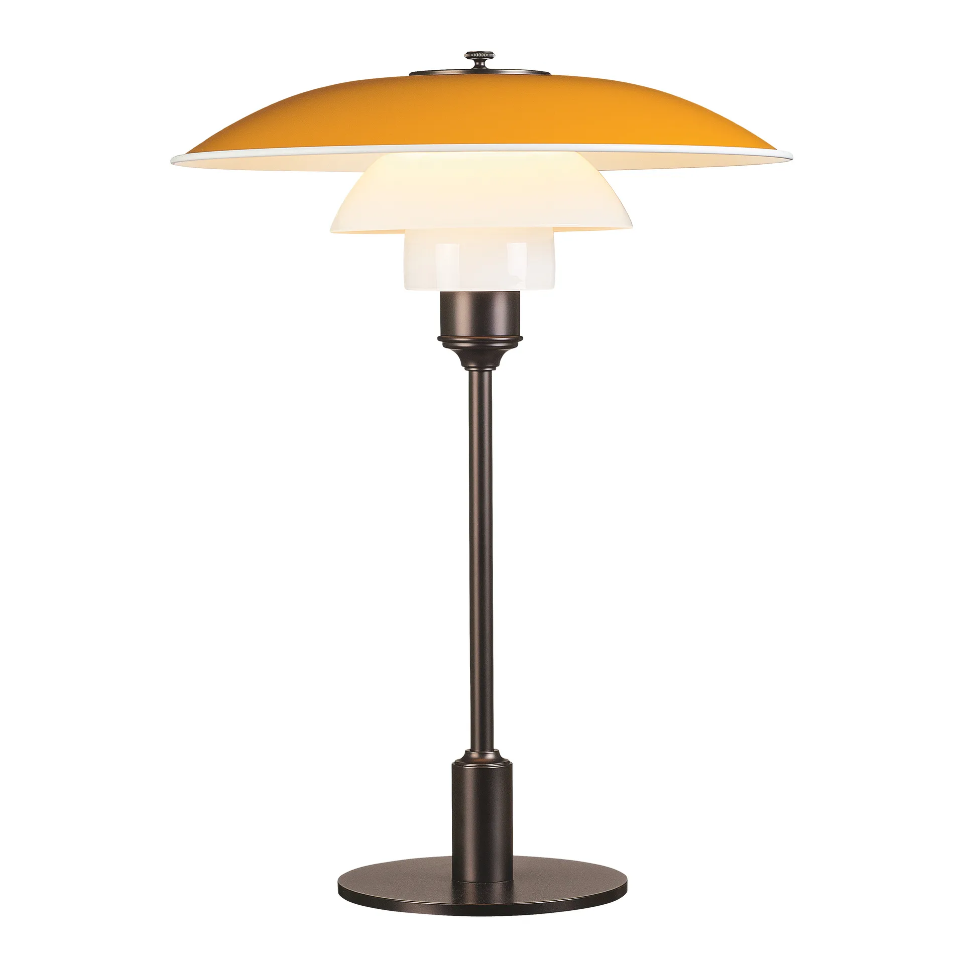 Lampa stołowa PH 3½-2½, Żółty Louis Poulsen
