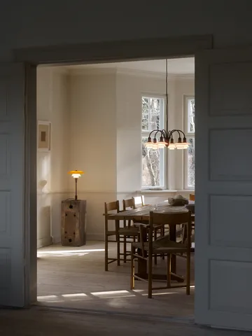 Lampa stołowa PH 3/2 Centenary Edition - Amber-opal white - Louis Poulsen