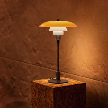 Lampa stołowa PH 3/2 Centenary Edition - Amber-opal white - Louis Poulsen