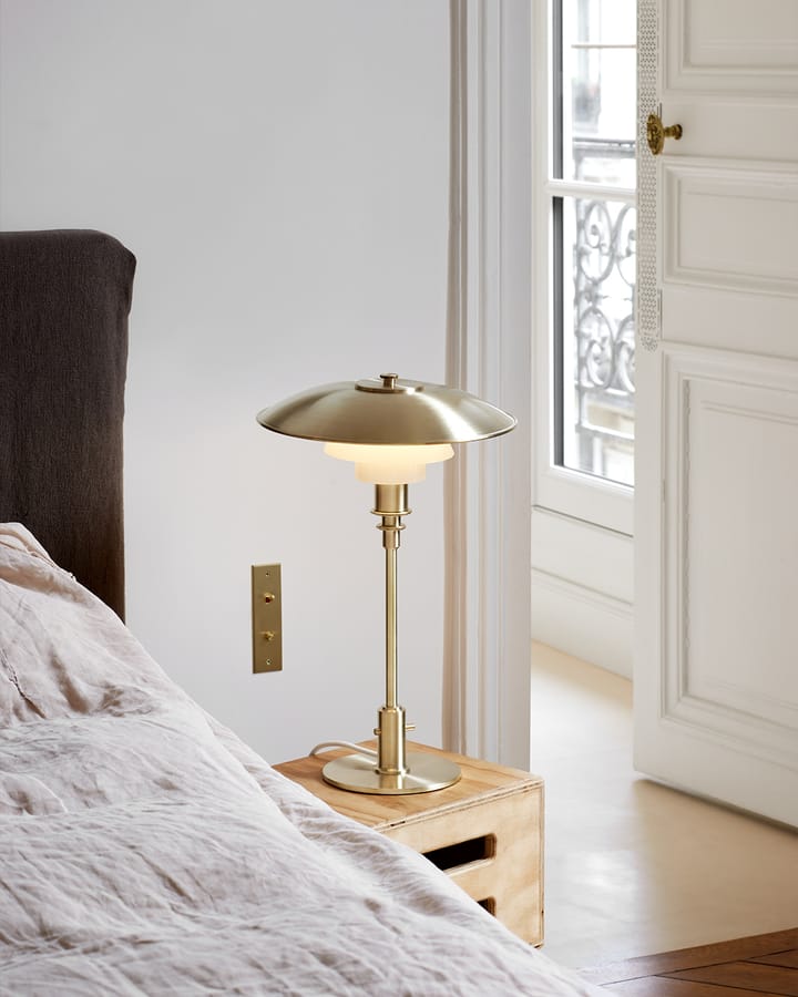 Lampa stołowa PH 3/2 Limited Edition, Mosiądz-szkło opalowe Louis Poulsen