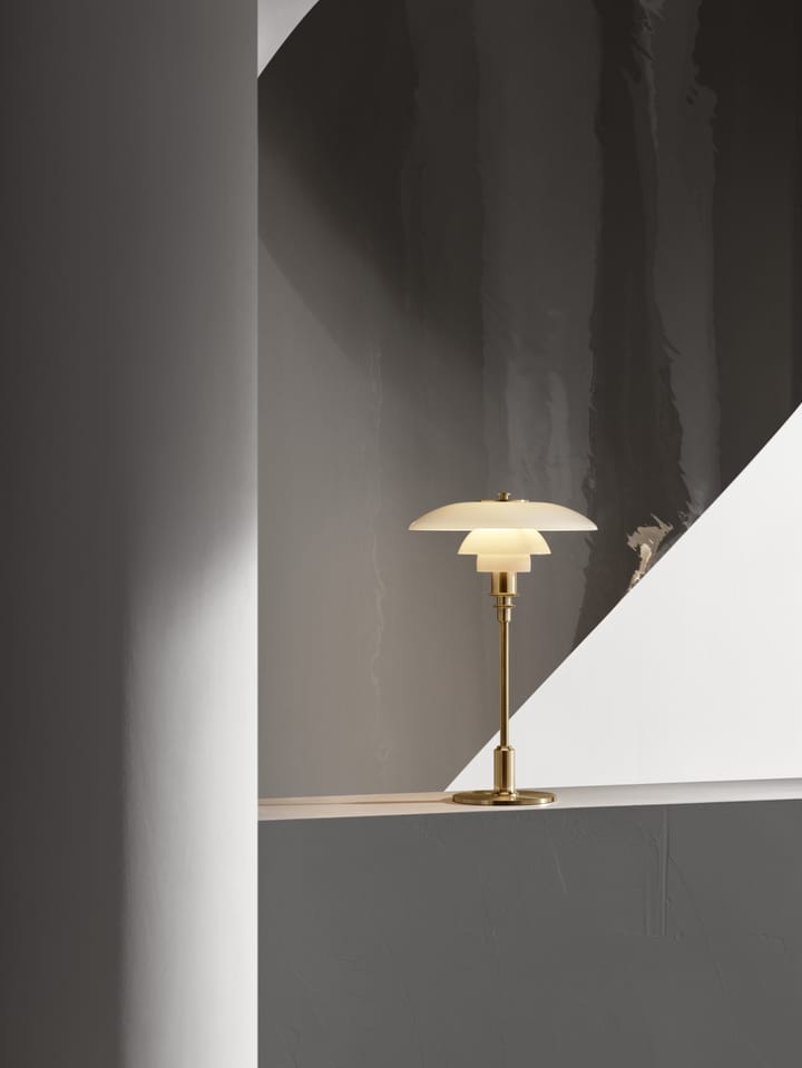 Lampa stołowa PH 3/2, Mosiądz Louis Poulsen