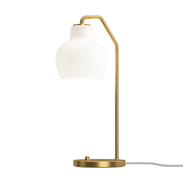 Lampa stołowa VL Ring Crown Ø15 cm, Mosiężny-opalowe szkło Louis Poulsen