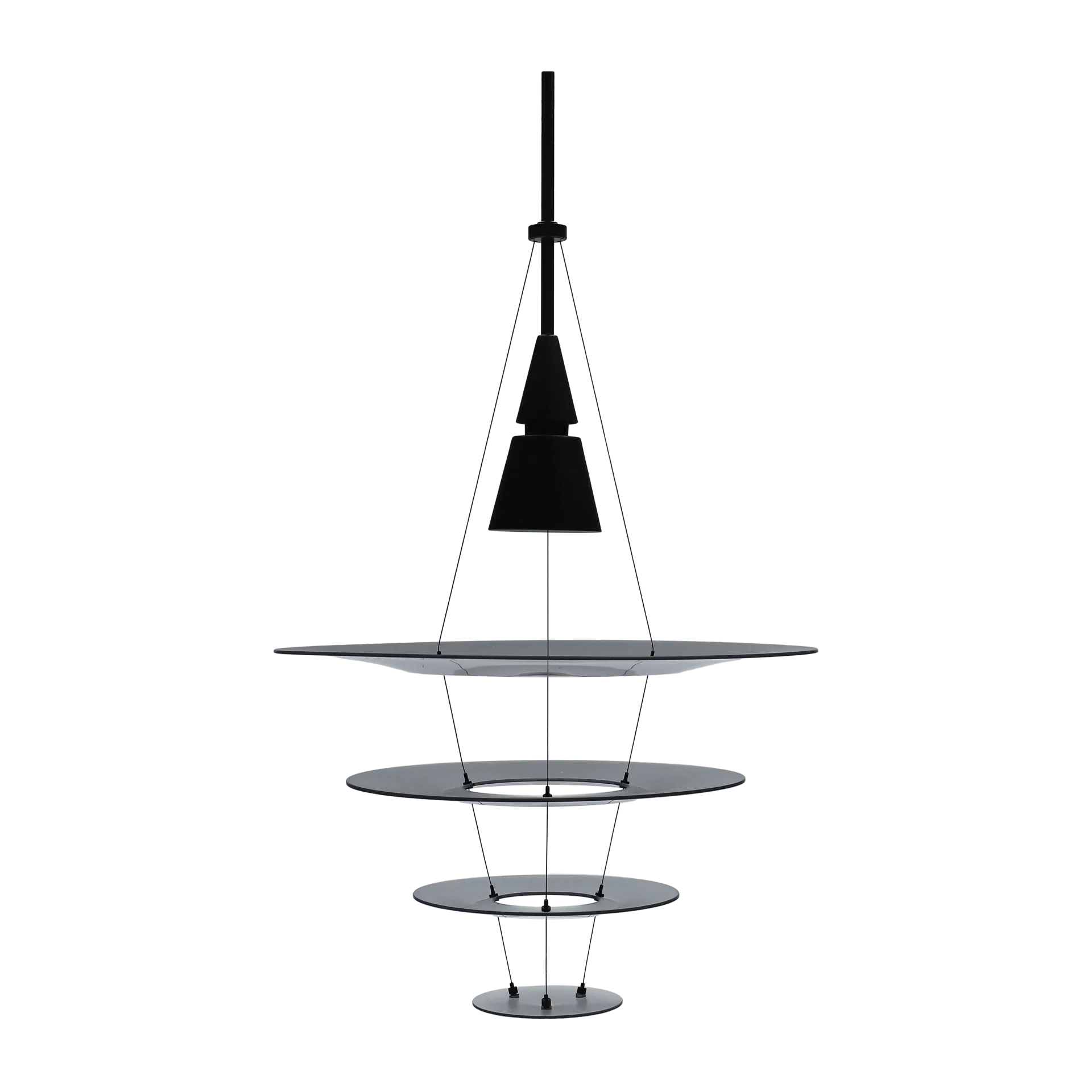 Lampa wisząca Enigma 425, Czarny Louis Poulsen