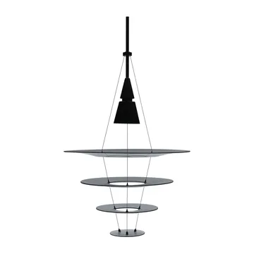 Lampa wisząca Enigma 425 - Czarny - Louis Poulsen