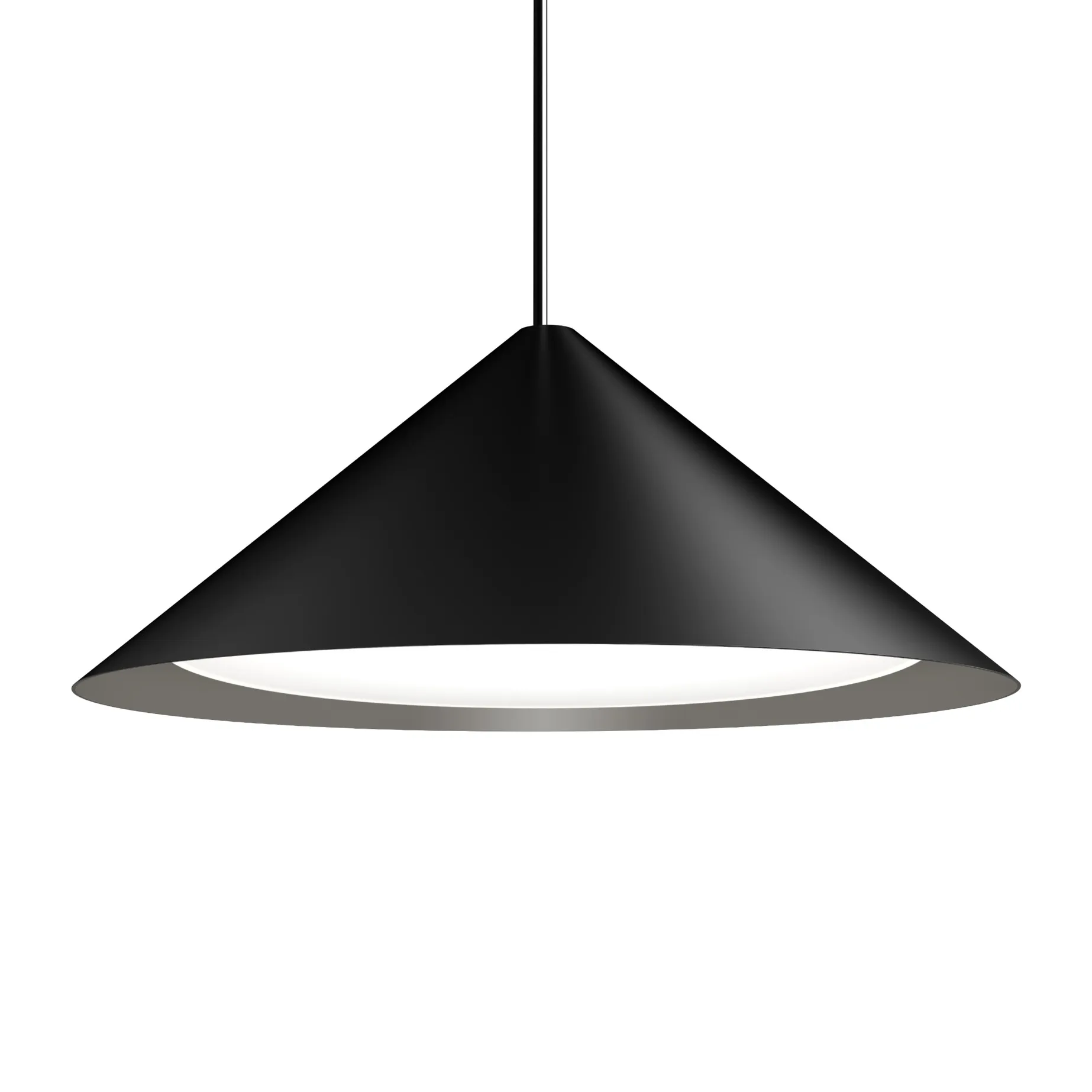 Lampa wisząca Keglen Ø65 cm, Czarny Louis Poulsen