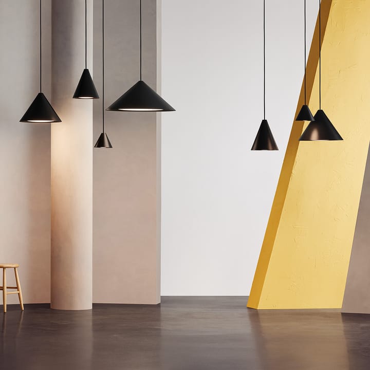 Lampa wisząca Keglen Ø65 cm, Czarny Louis Poulsen