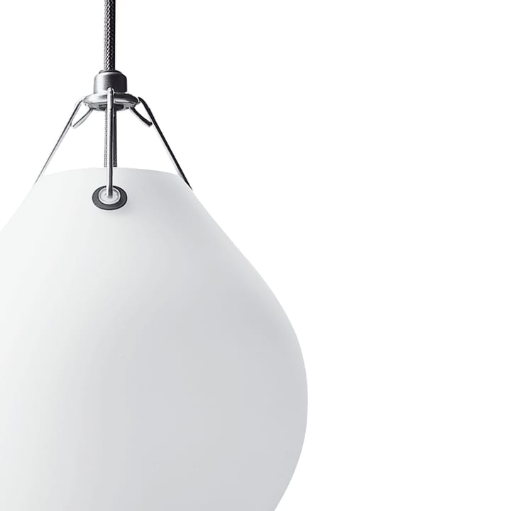 Lampa wisząca Moser Ø25 cm, Matowa biel Louis Poulsen