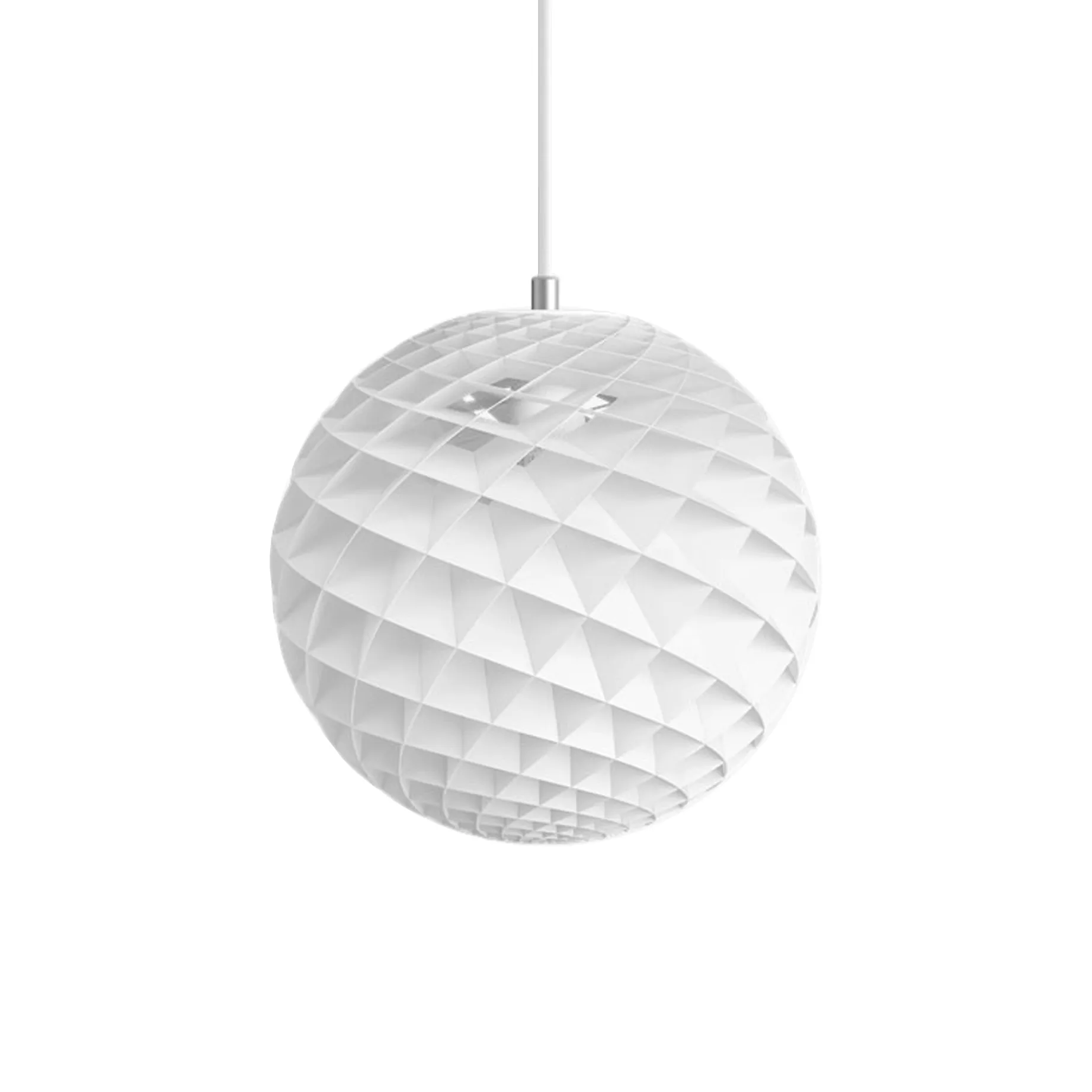 Lampa wisząca Patera, Biały Ø30 cm Louis Poulsen