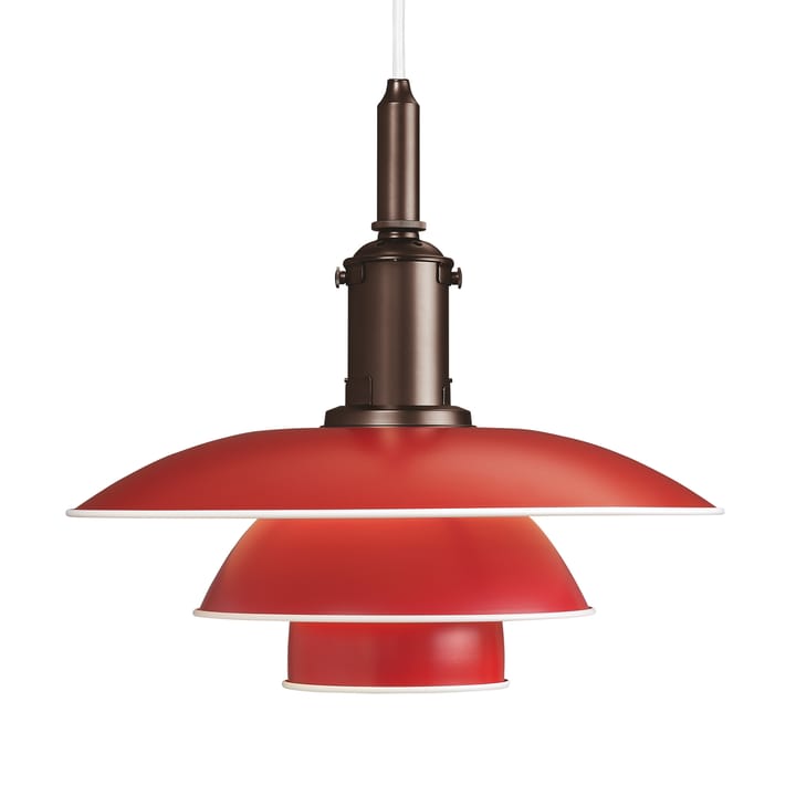 Lampa wisząca PH 3½-3 - Czerwony - Louis Poulsen