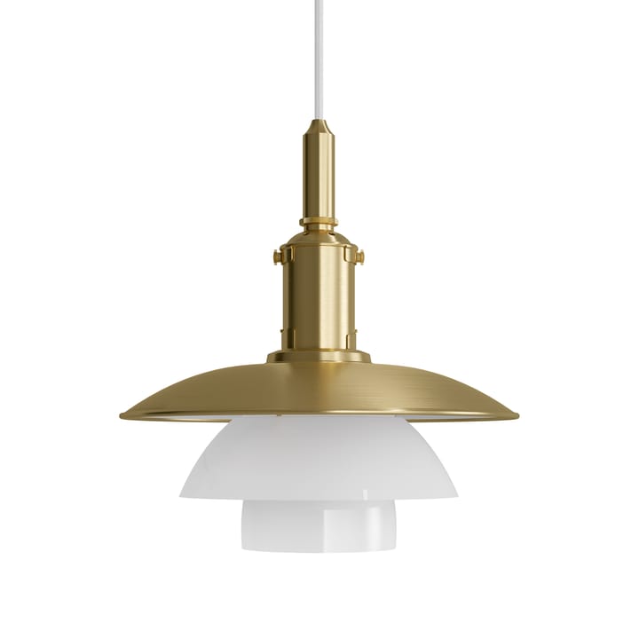 Lampa wisząca PH 3/3 Limited Edition, Mosiądz-szkło opalowe Louis Poulsen