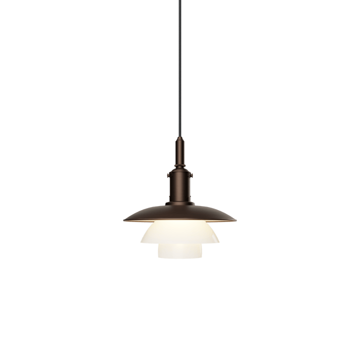 Lampa wisząca PH 3/3 Luna, Aged brass-szkło opalowe Louis Poulsen