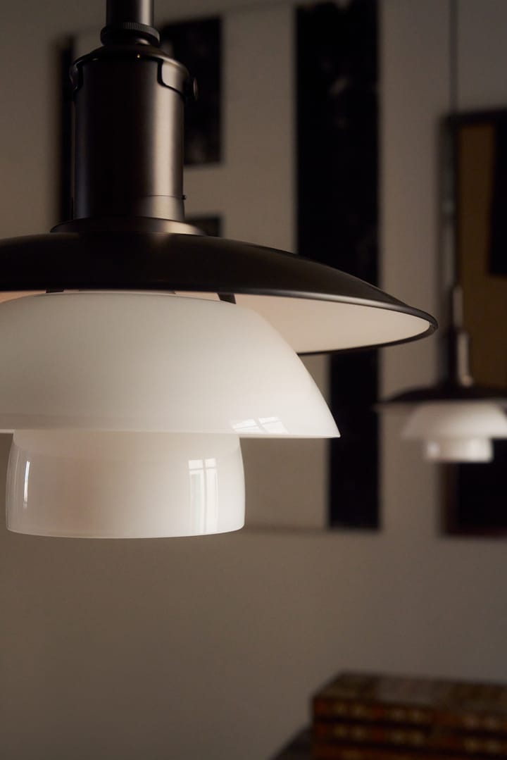 Lampa wisząca PH 3/3 Luna, Aged brass-szkło opalowe Louis Poulsen