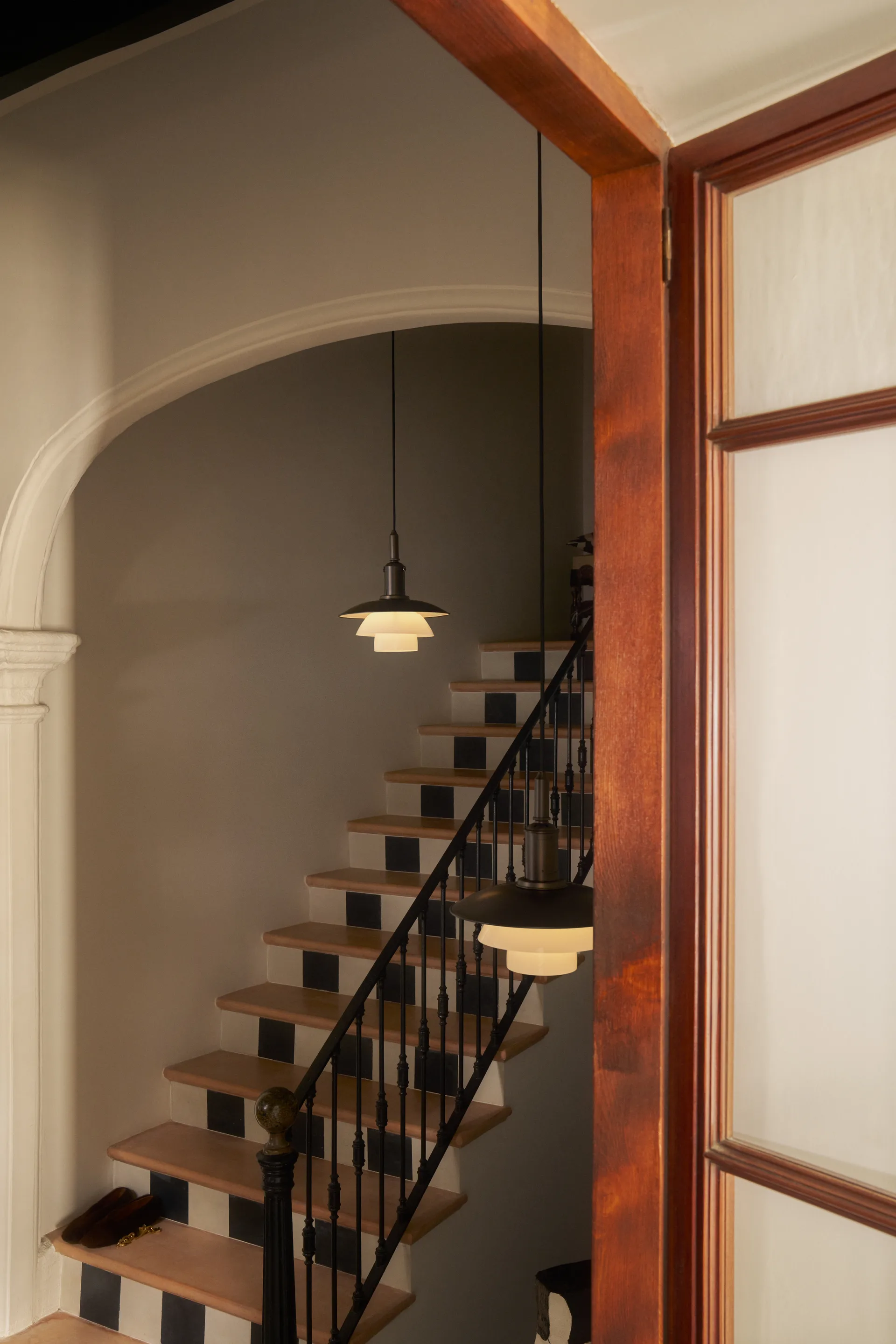 Lampa wisząca PH 3/3 Luna, Aged brass-szkło opalowe Louis Poulsen