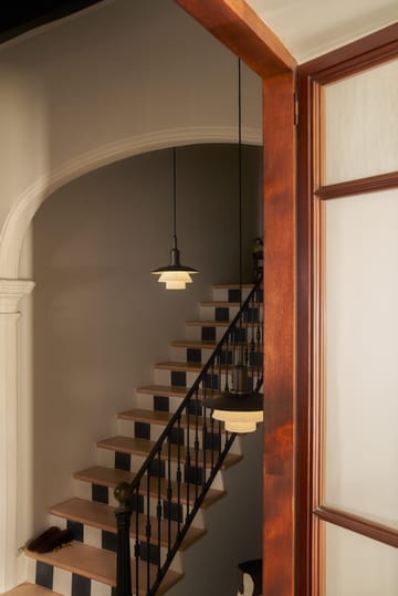 Lampa wisząca PH 3/3 Luna - Aged brass-szkło opalowe - Louis Poulsen
