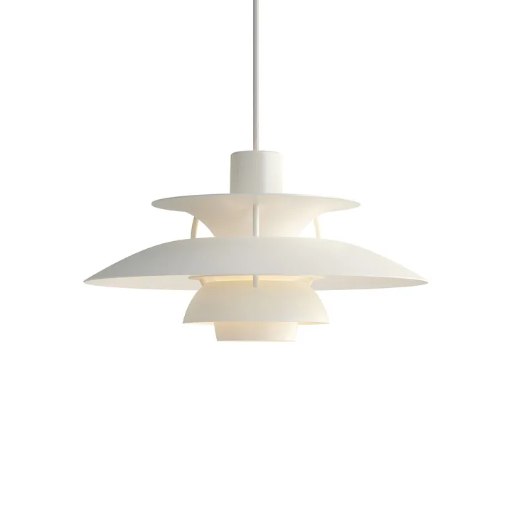 Lampa wisząca PH 5 - Ø300, Biały - Louis Poulsen