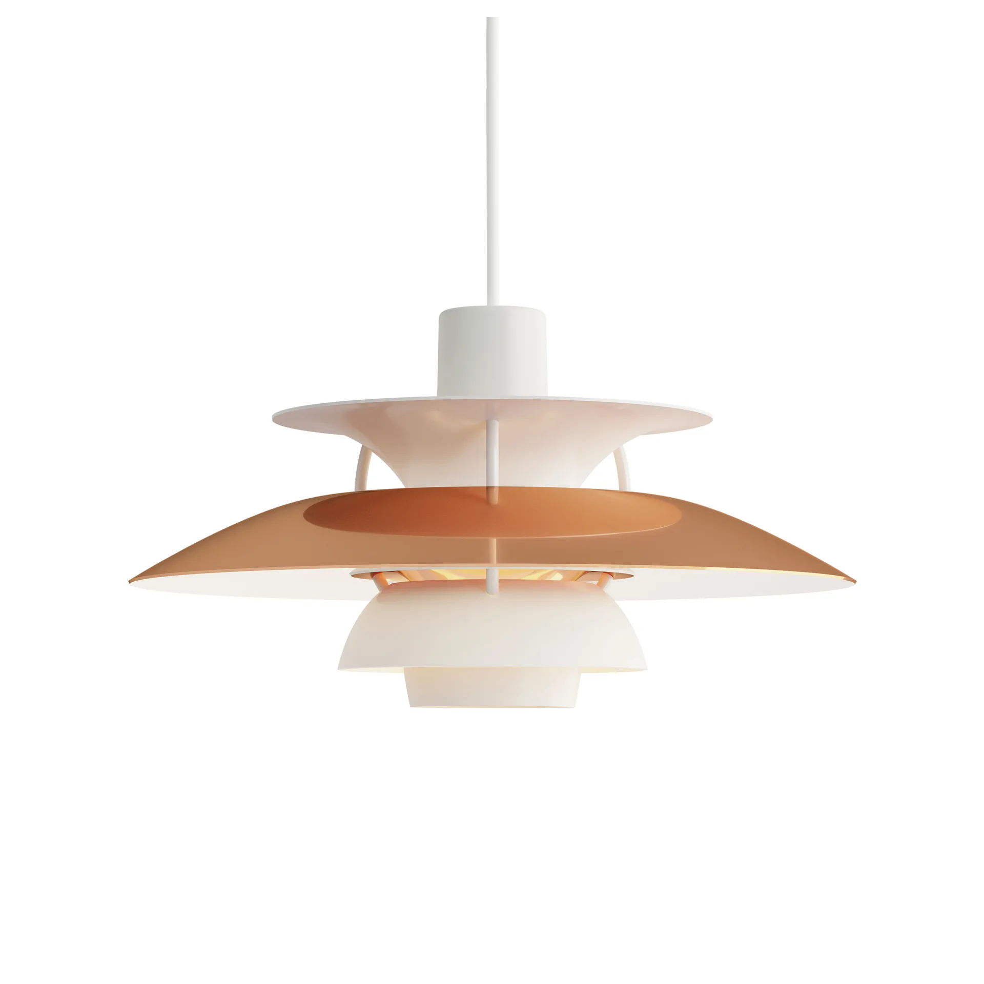 Lampa wisząca PH 5, Ø300, Miedź Louis Poulsen